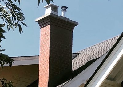 Brick Chimney by Orca Masonry