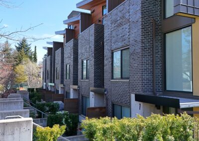 Orca Masonry proudly completed the brickwork installation for Otto, a multi-unit residential project located at 991 McKenzie Avenue in Saanich East, Victoria, BC. Developed by Casman Properties, Otto features 59 uniquely designed homes. Our commercial masonry expertise contributed to the lasting quality and visual appeal of this growing community.