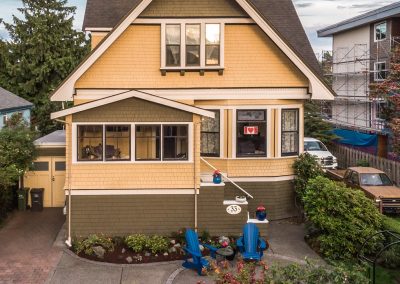 Exposed Aggregate & Paving Stone Border (Compass Rose)
