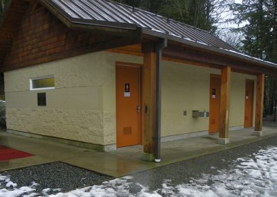 Concrete Block Building by Orca Masonry