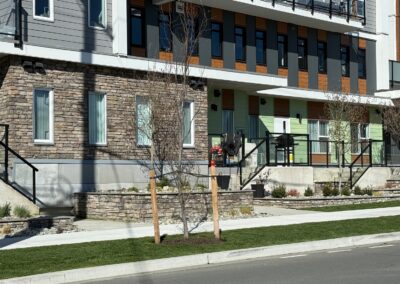 Our expert team installed Versetta Terra Rosa veneer panels in Langford, BC