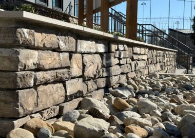 Our expert team installed Versetta Terra Rosa veneer panels in Langford, BC