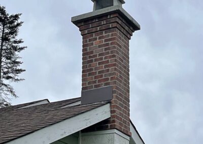 Inca Red With Corbel and Concrete Crown