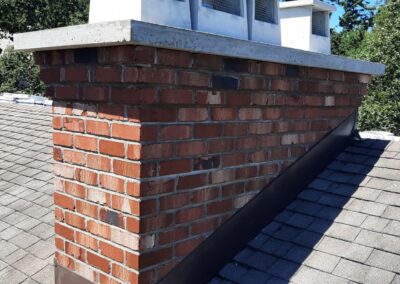 Heritage Flashed Red Brick With Corbel and Concrete Crown